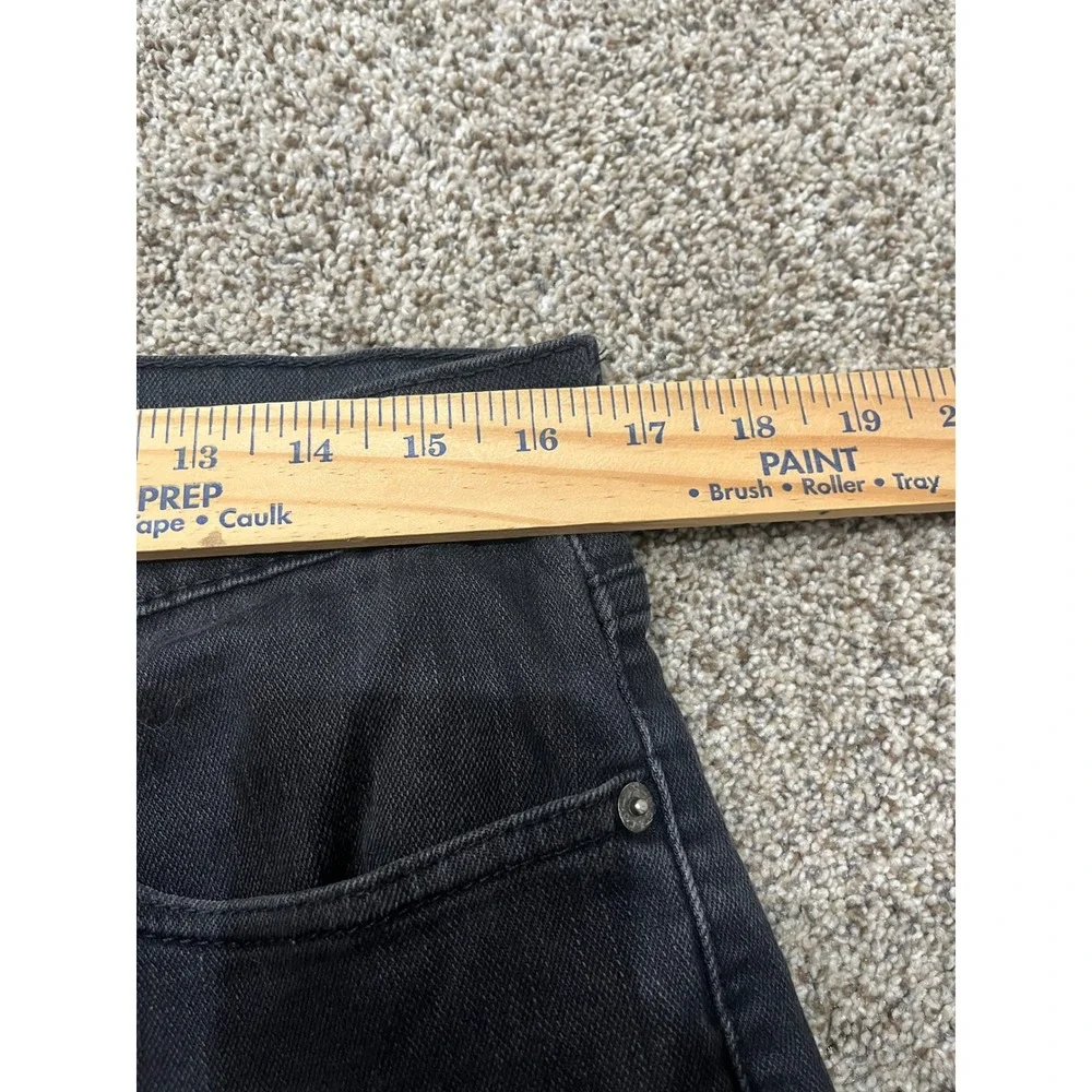 Levis 559 Relaxed Straight Jeans Mens 33x32 Black Denim WaterLess 00559-0471